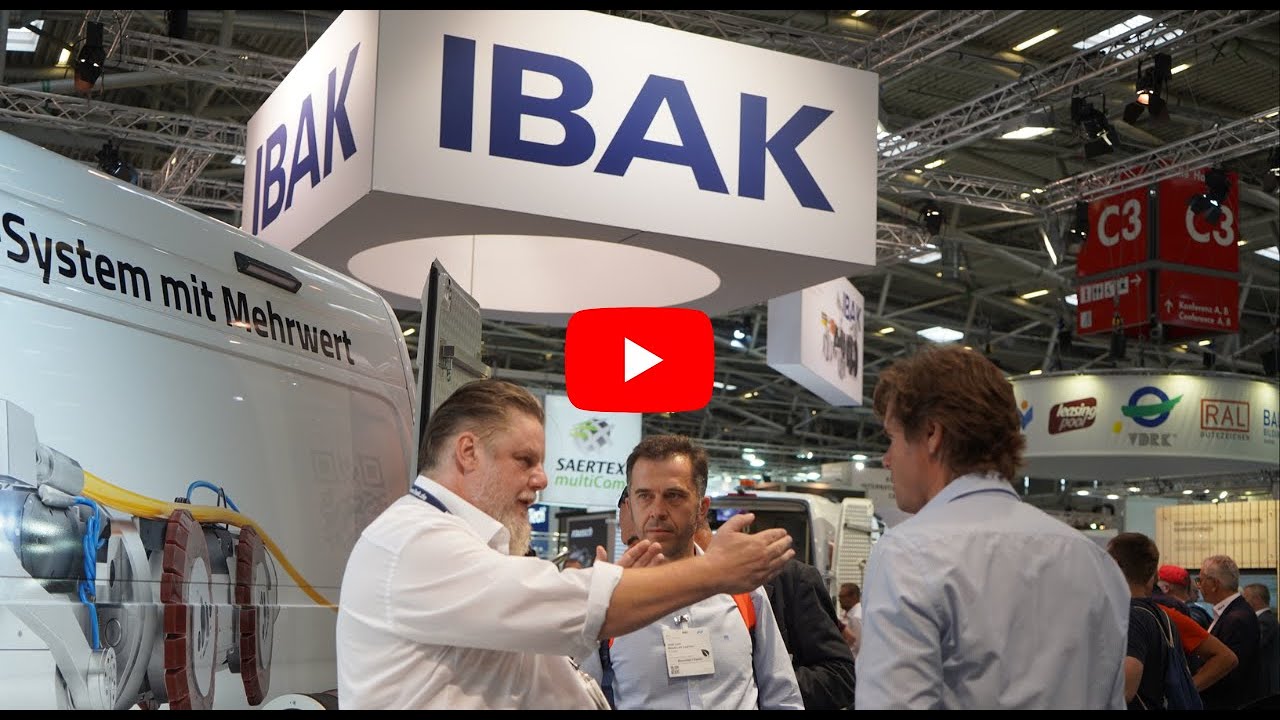 Visite virtuelle du stand IBAK lors du salon IFAT 2022