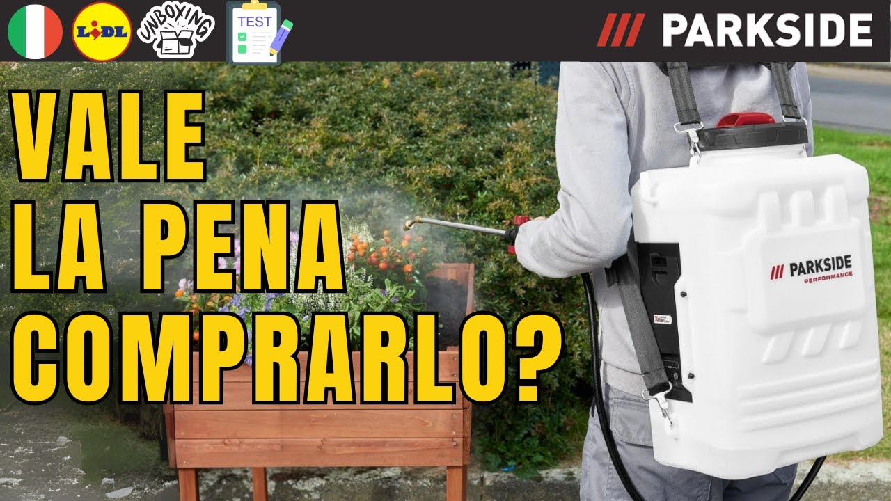 20 V NEBULIZZATORE A BATTERIA Parkside Performance PPRDS 20-Li C3 ITALIA ITALIANO LIDL