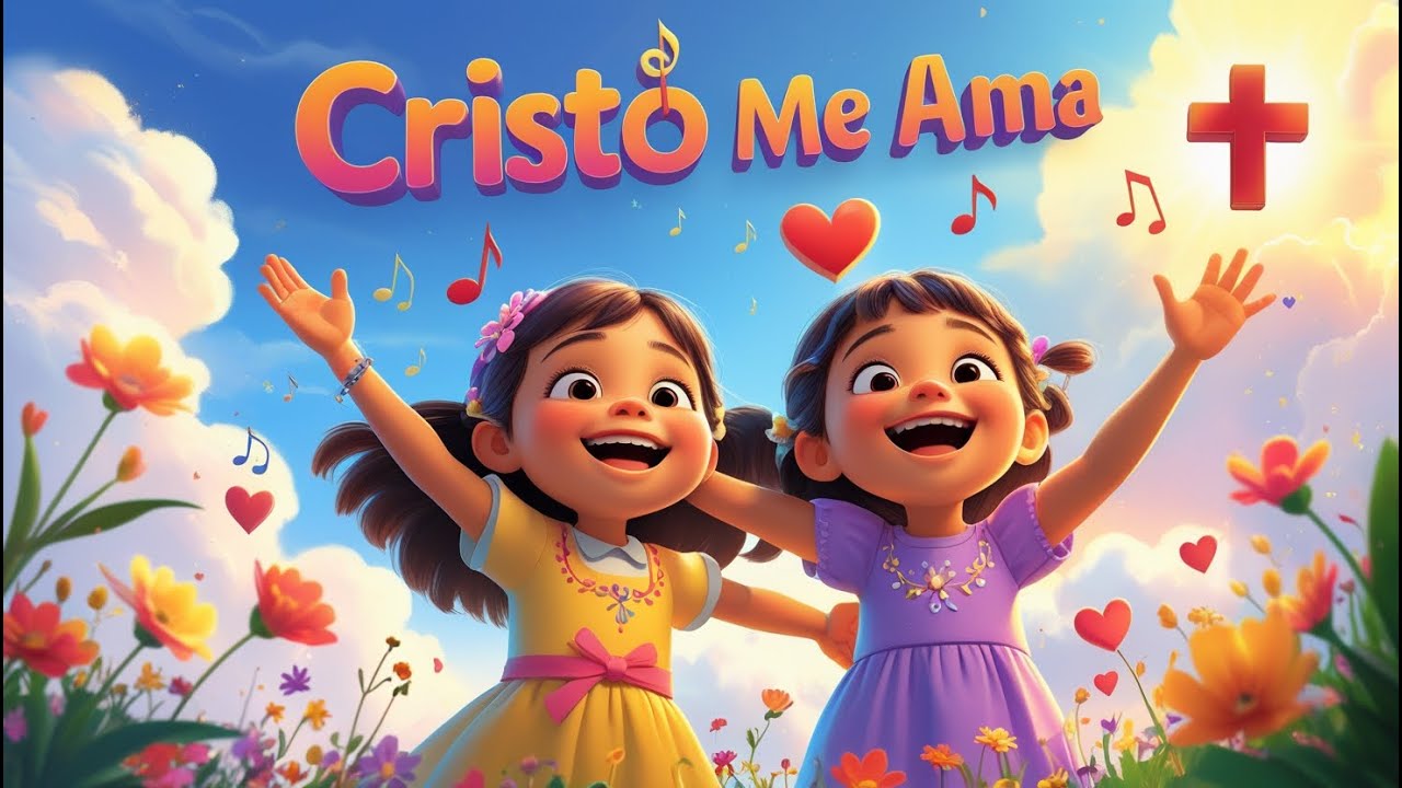 Cristo me ama | Un clásico canto cristiano infantil lleno de amor y fe.