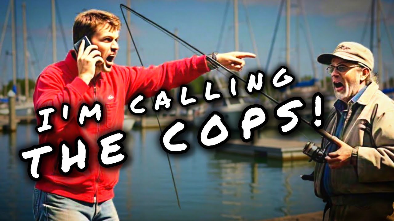 KEREN Freaks Out On Fisherman, Gets Shut Down By The Cops
