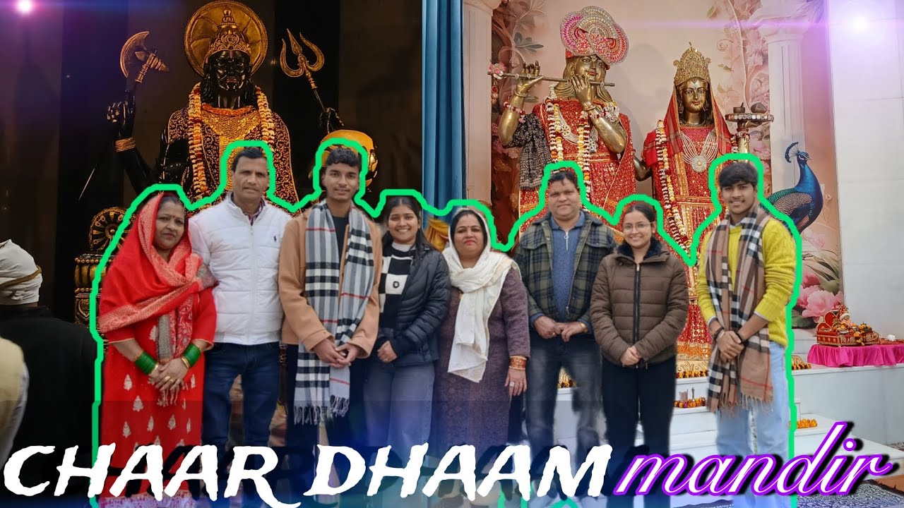 Chaar dhaam mandir 🙏🏻 #subscribe #viral 