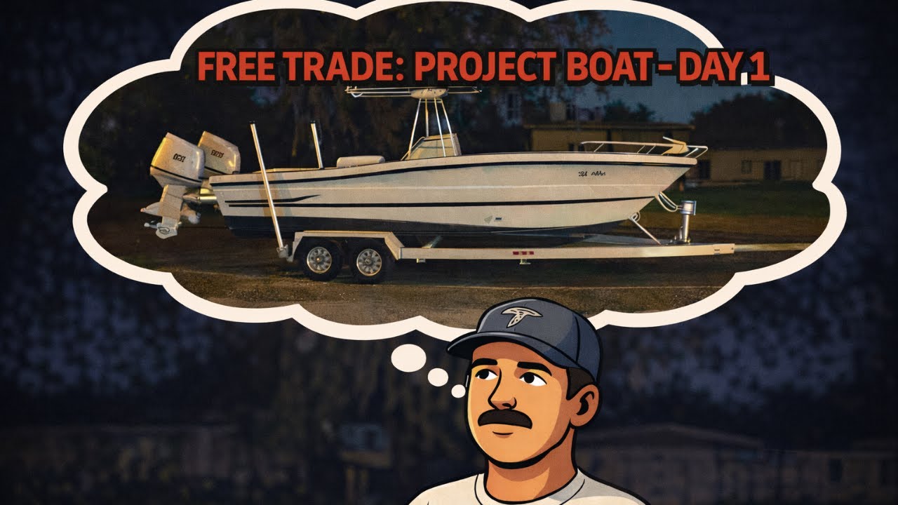 Offshore Boat Build – Day 1 | Trading Up to a Hydra-Sport 25