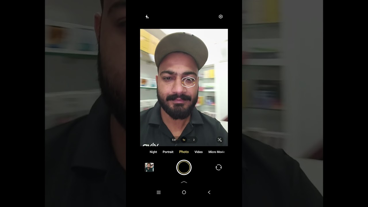 vivo ke v50e me eye Autofocus kaise work krta hain #vivoindia #vivov50e