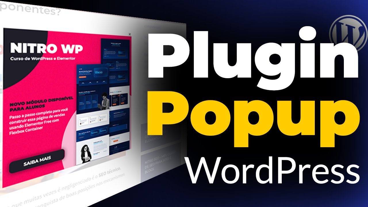[MUITO F&Aacute;CIL] POPUP BUILDER - COMO CONFIGURAR PLUGIN DE POPUP PARA WORDPRESS