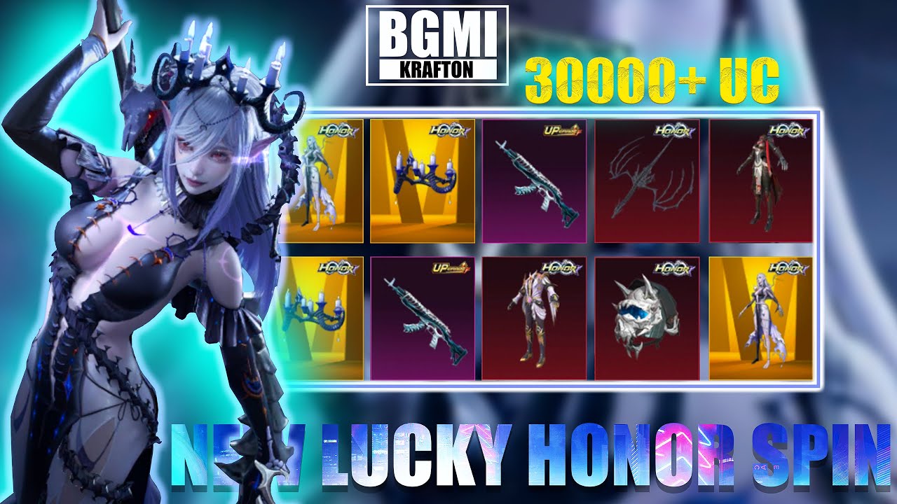 The Ripper's Blessing Honor Spin Crate Opening | New Skeletal Carver M762 | BGMI |