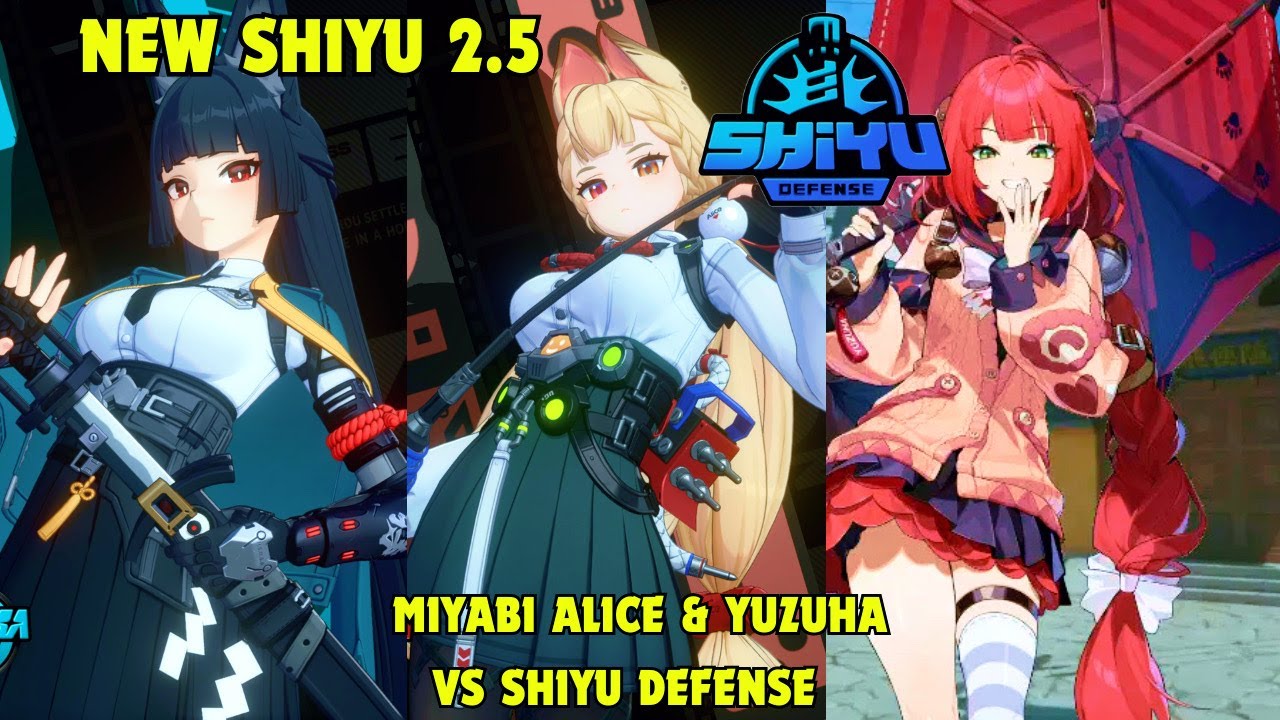 NEW Shiyu 5 S / Miyabi x Alice x Yuzuha Team / Zenless Zone Zero 2.5
