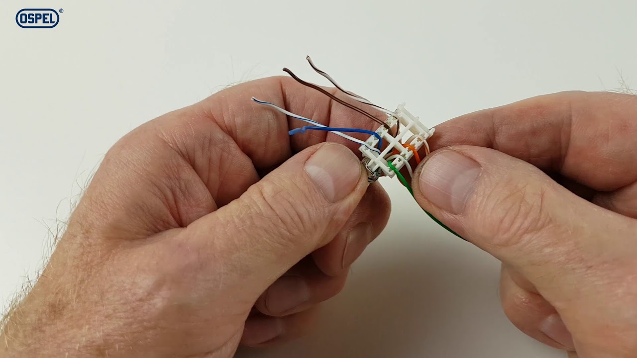 Moduł gniazda komputerowego RJ45 kat 6a ekranowany   MGK T6AE