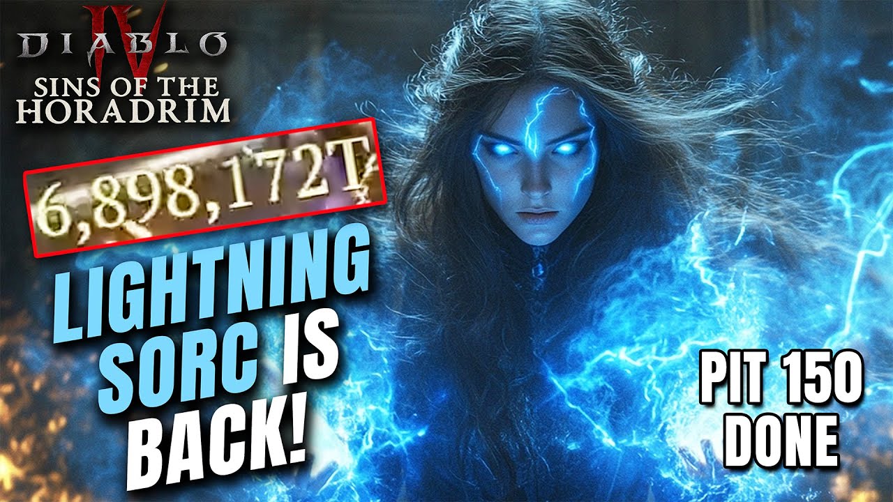 Lightning Spear Sorc is so BACK in Season 9 Diablo 4