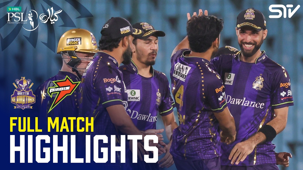 Full Match Highlights | Quetta Gladiators vs  Rawalpindiz | Urdu | HBL PSL 11 | Match 18 | MZB1U