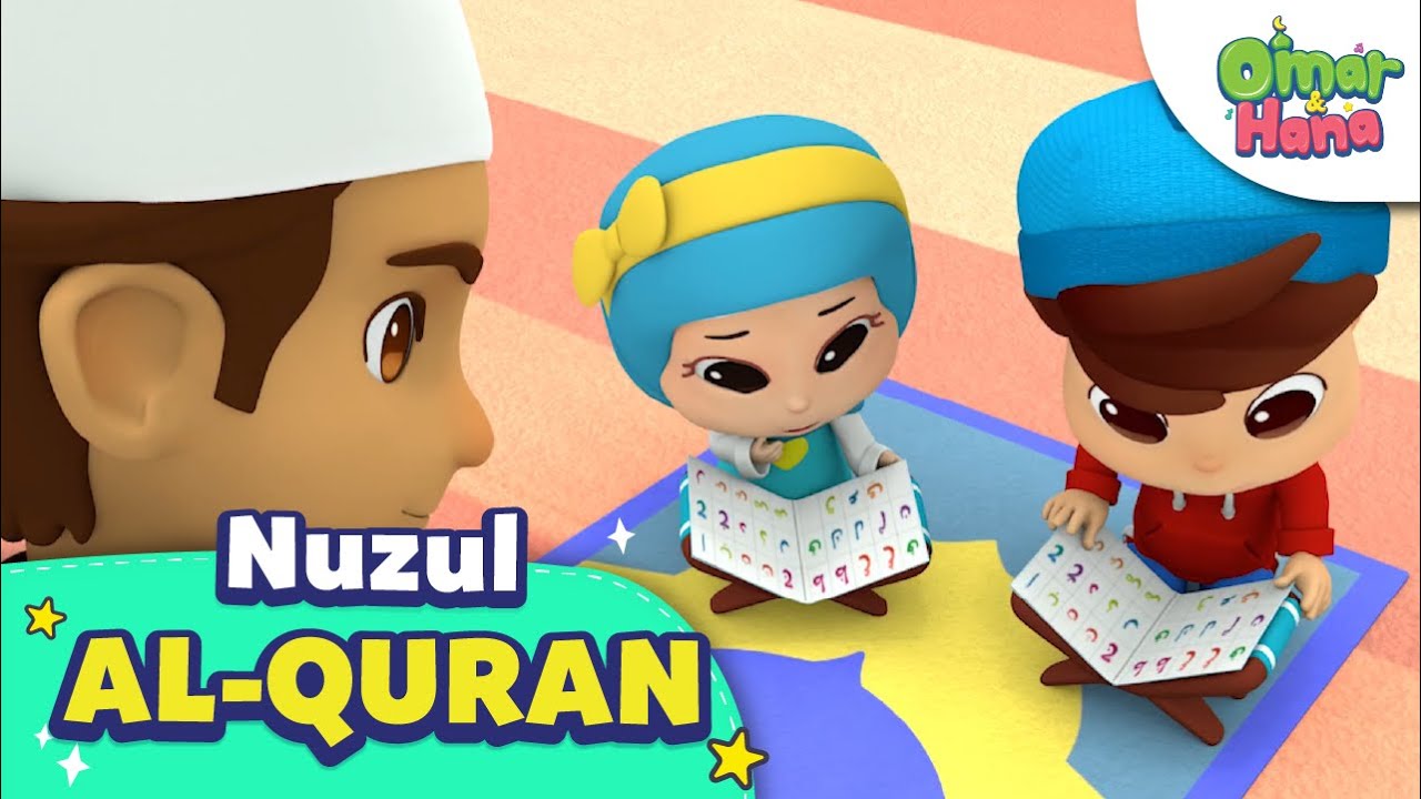 Nuzulul Alquran 🥰🌙 | Kompilasi Spesial Idul Fitri | Lagu Anak Islami | Omar & Hana