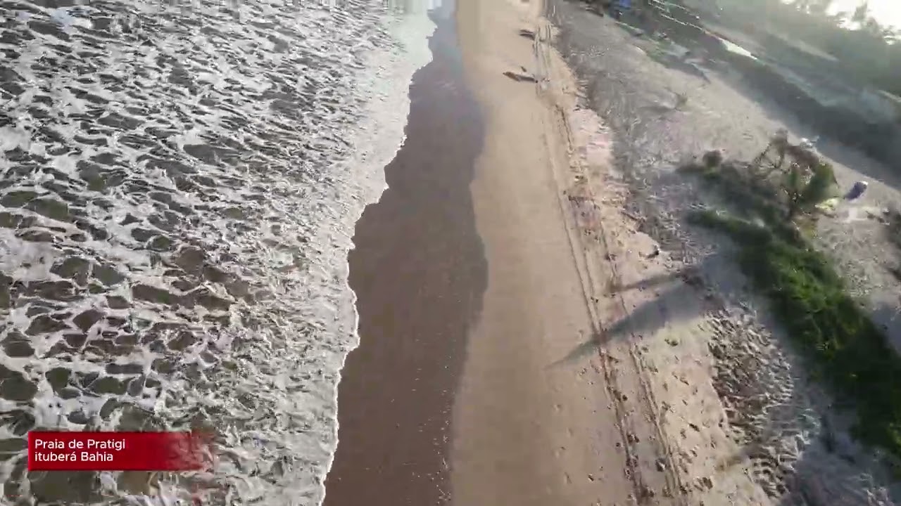 Praia de Pratigi ituberá Bahia + DRONE FPV