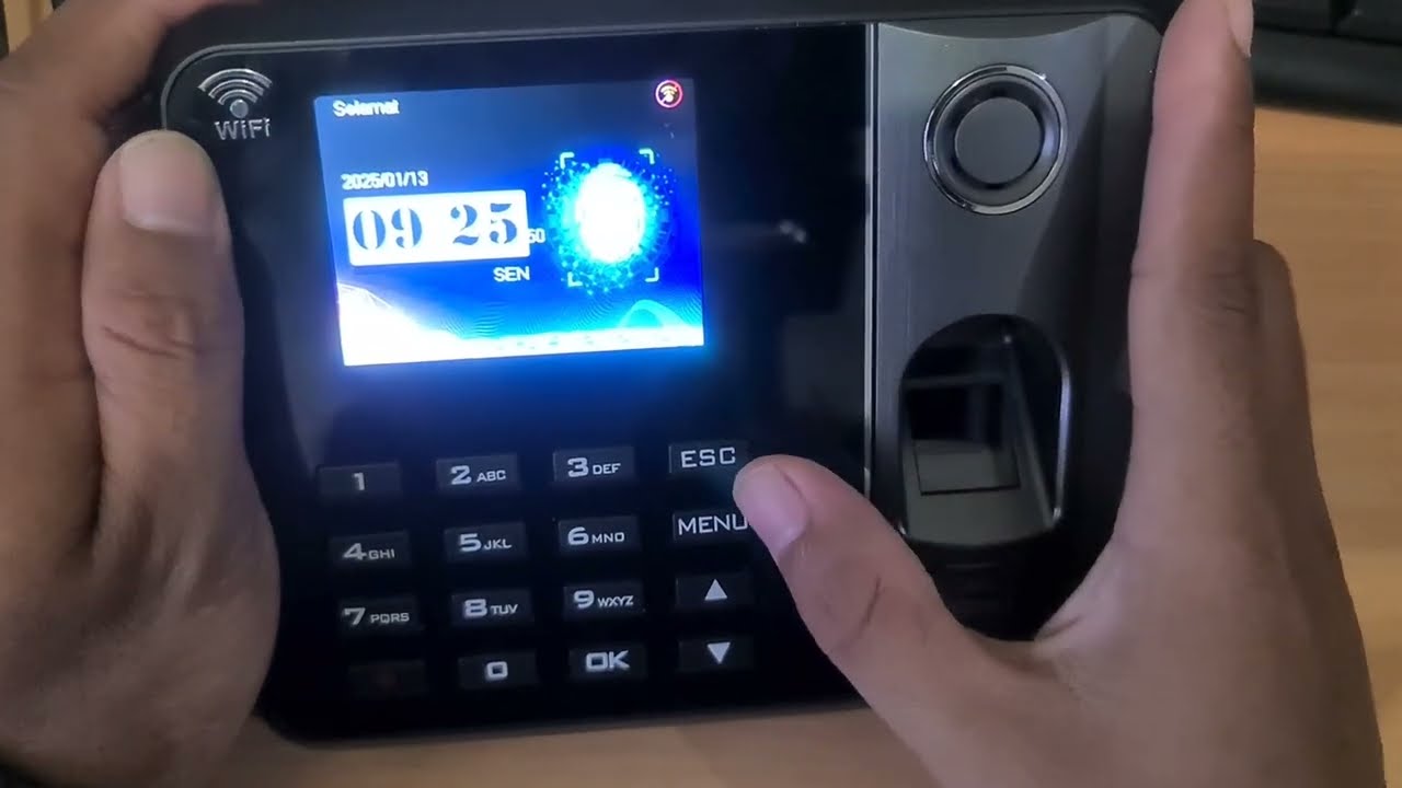 Cara Koneksi WiFi/Hotspot HP Biofinger TM-501 Ke Software Biofinger