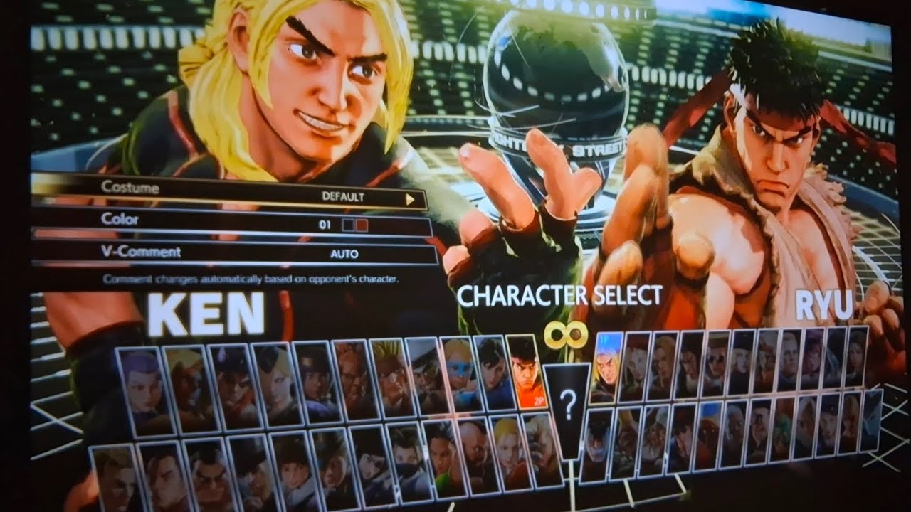 🔥 #002 Jogando  Street fighter 5!!! no projetor LOVE U4 !!! #gaming #shorts 