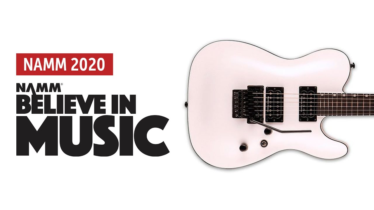 NAMM 2020: ESP LTD '87 Series Eclipse - Sound Demo (no talking)