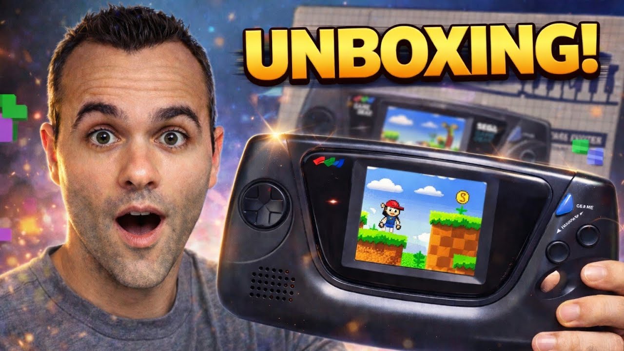 ABRIMOS GAME GEAR PERDIDA ENCONTRADA 25 AÑOS DESPUÉS #UNBOXING #GAMEGEAR #RETRO