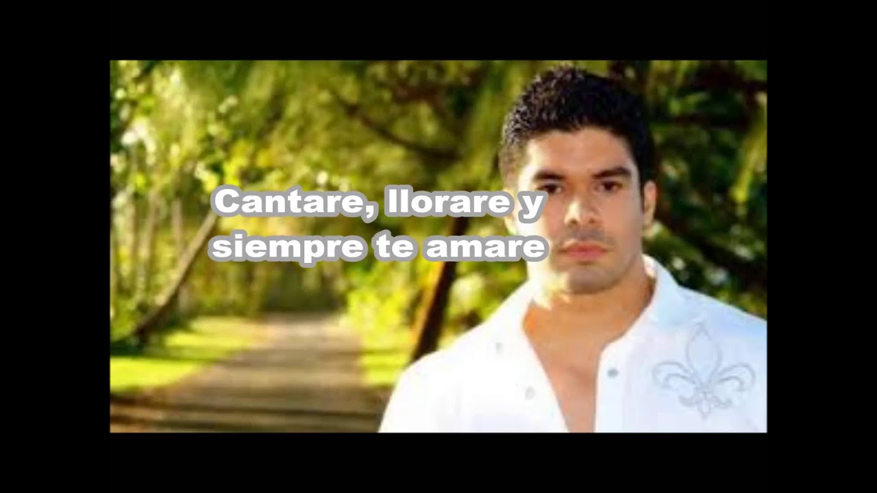 Una y Mil Veces Cantare Jerry Rivera Letra