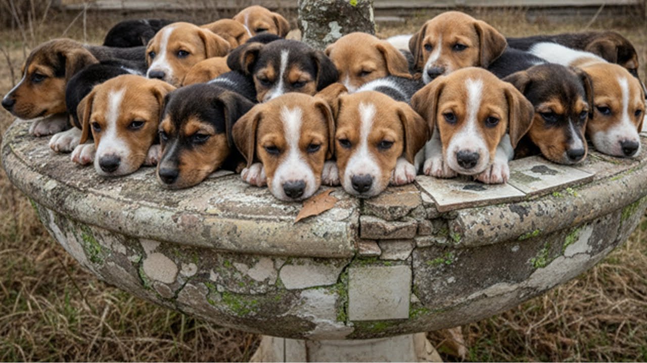 18 Puppies abandoned & Starving At Hoarder's House Full Rescue Story!