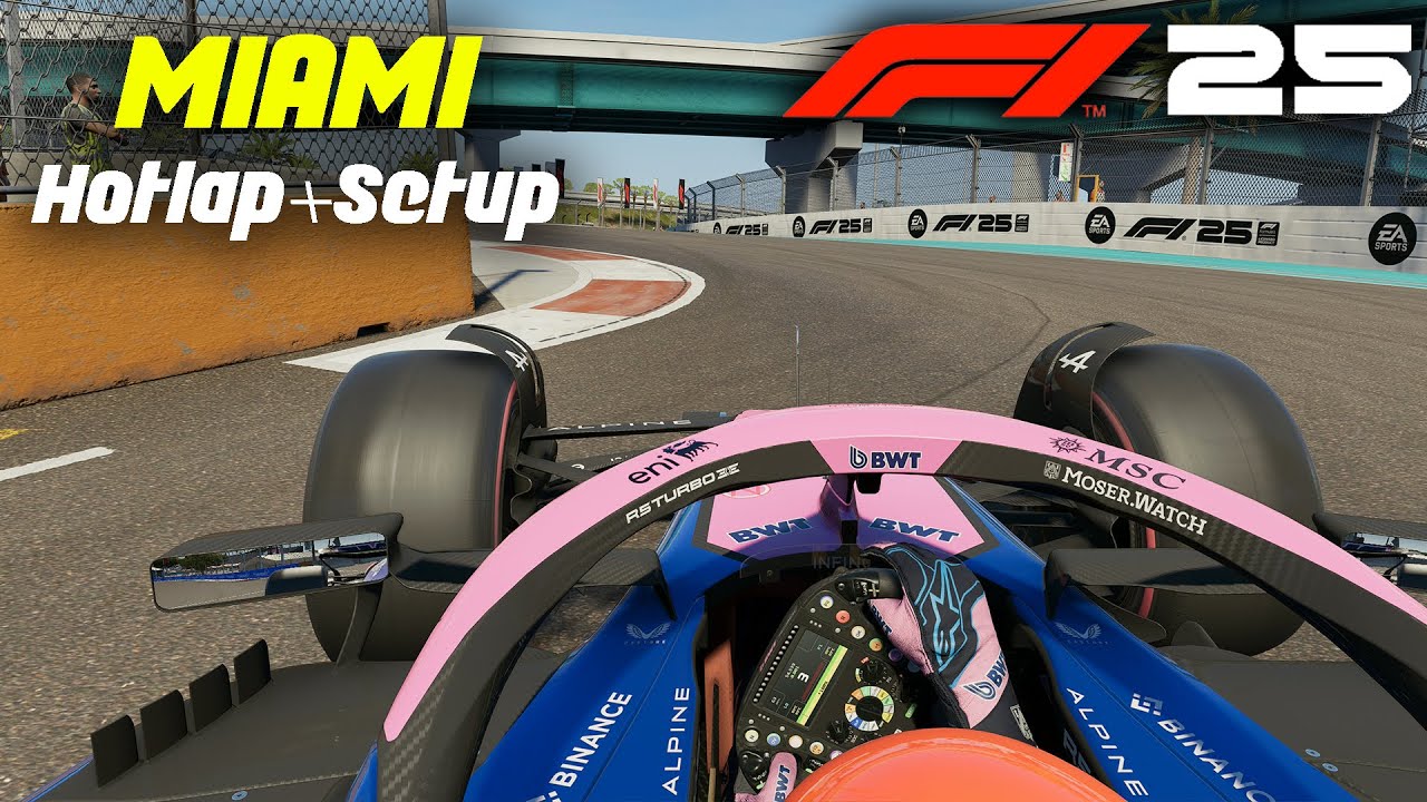 F1 25 Miami Setup + Track Guide