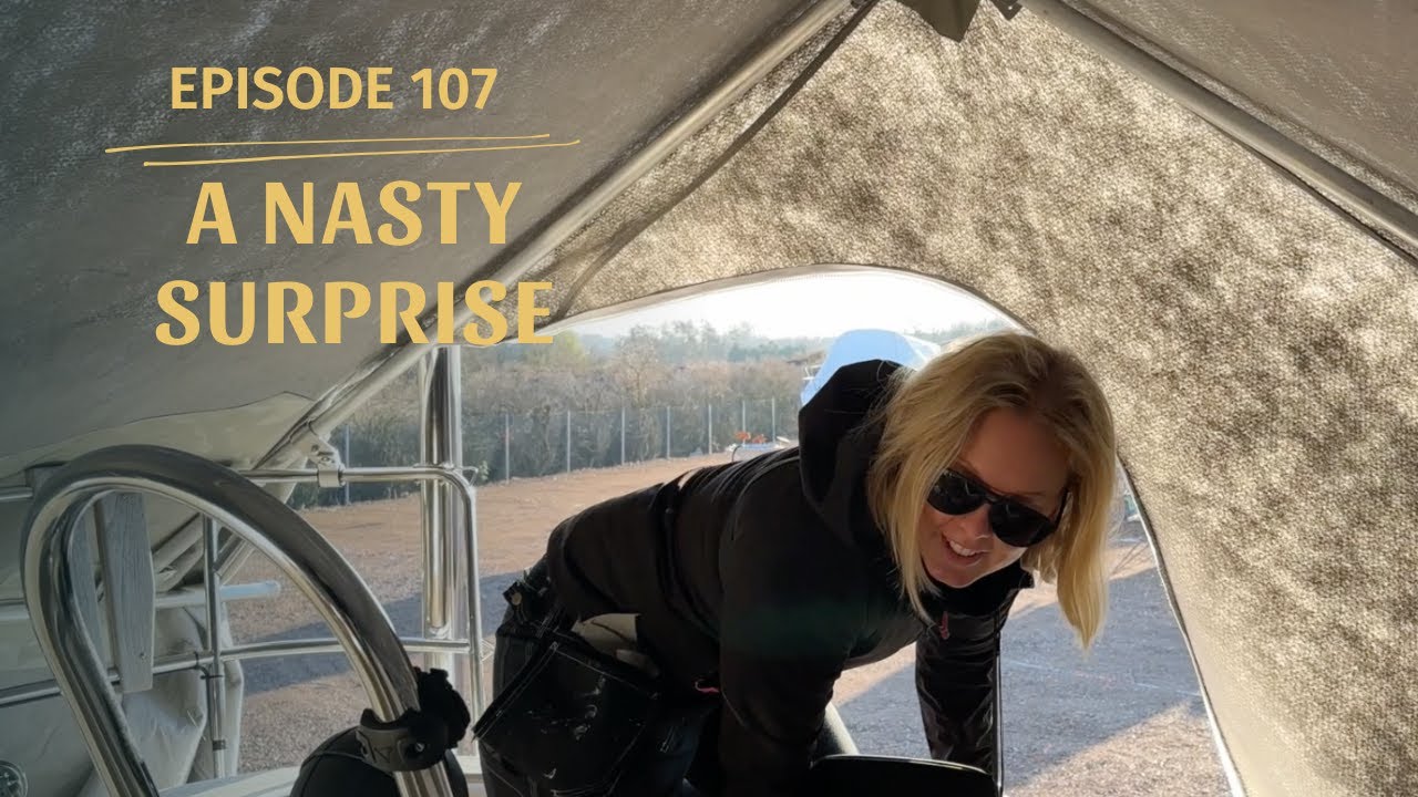 Ep107 | You will NOT Believe this Ending! See our Winter Cover for the First Time | Linnea Sailing