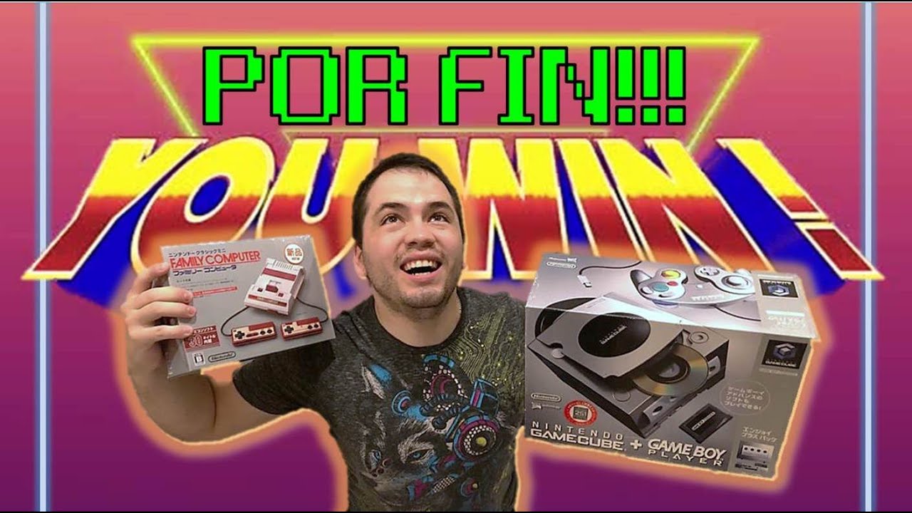 Encontr&eacute; la GameCube + Game Boy Player Pack y Famicom Classic Mini Edition (Unboxing) Consolas Retro