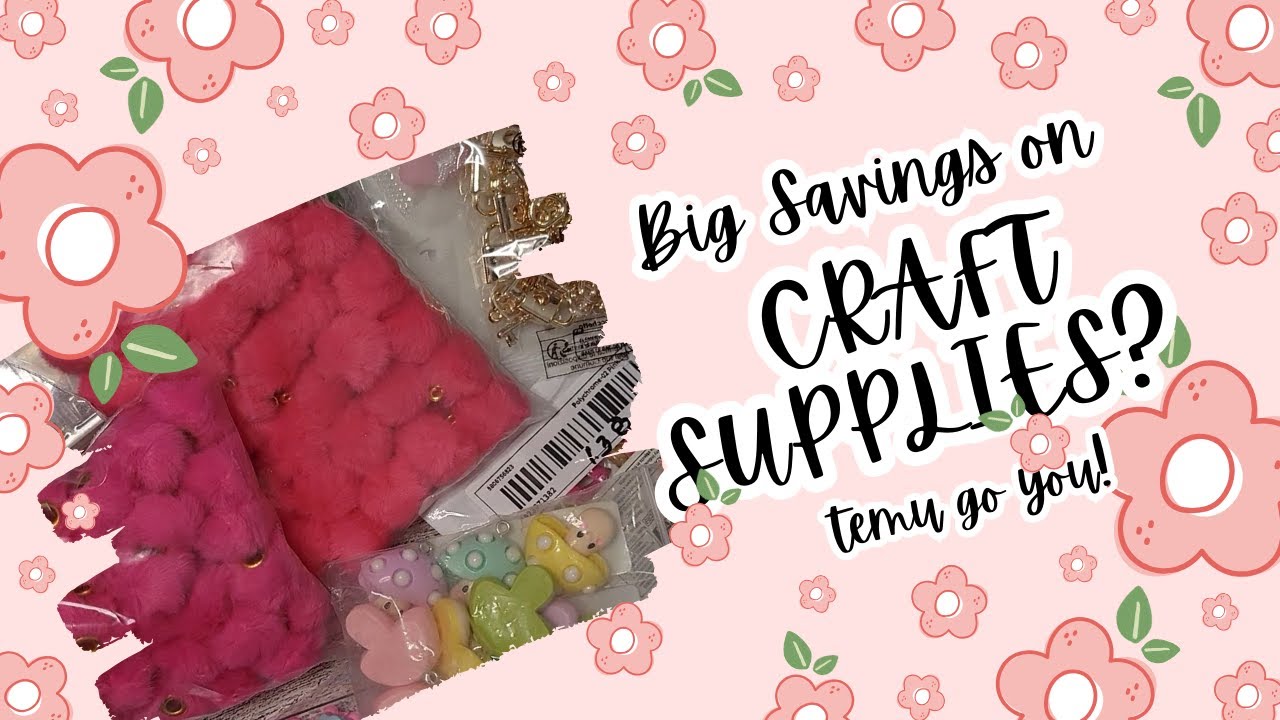 Big Savings on Craft Supplies? Temu’s Got You!