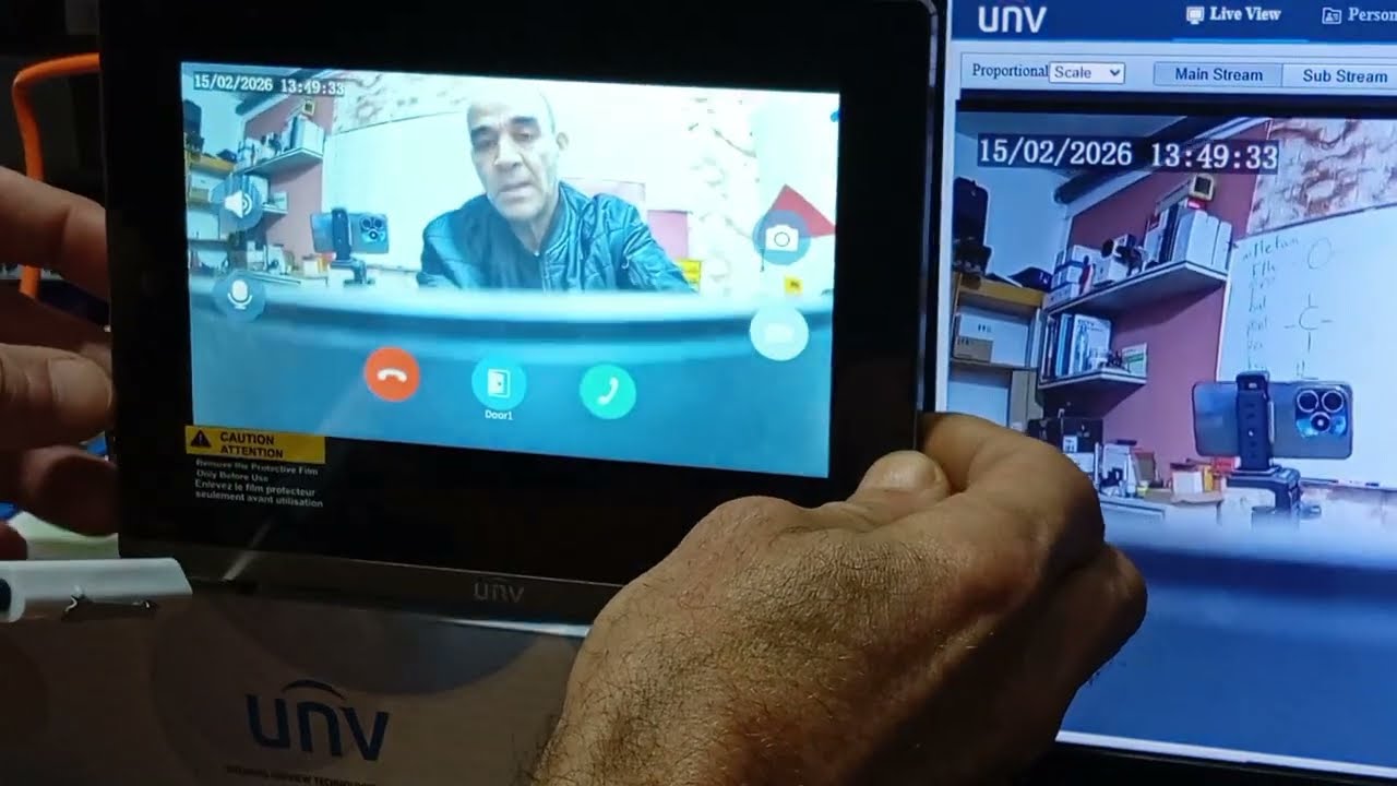 Videophone ip UNIVIEW , Web configuration