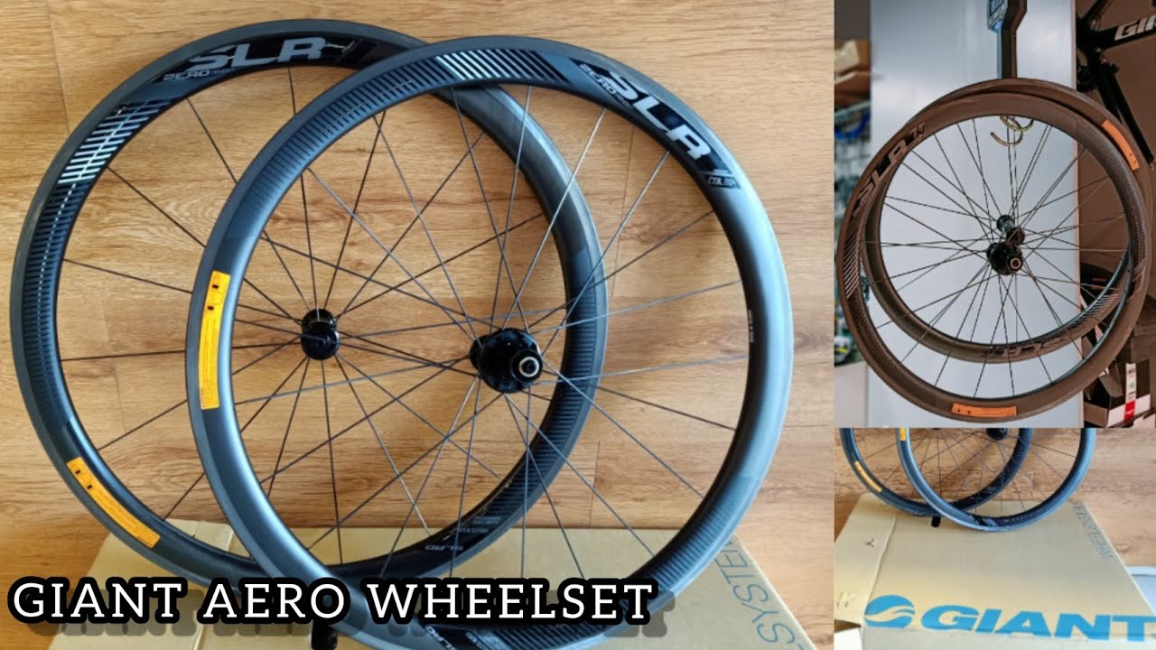 GIANT SLR0 42 AERO WHEELSET + WEIGHT and REAR Hub Test Sound