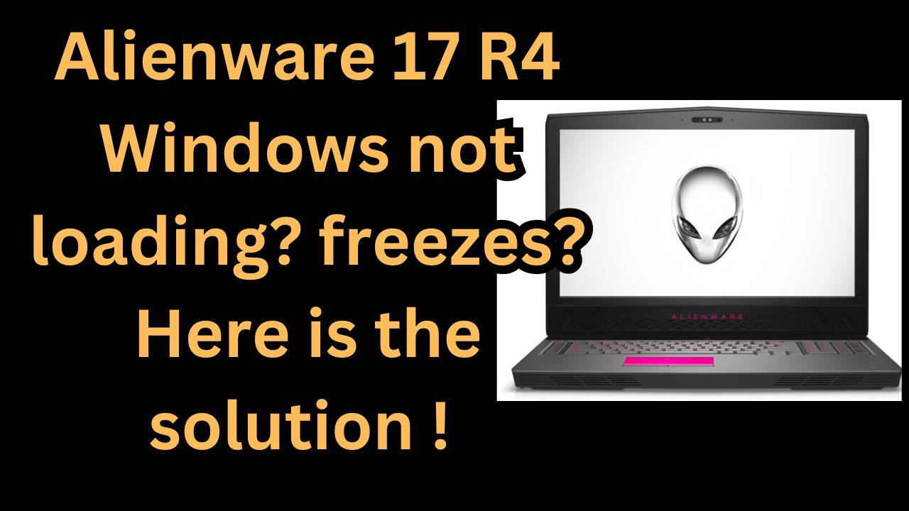 Alienware 15/17 R4 не загружается/не загружается Windows. Решение!!
