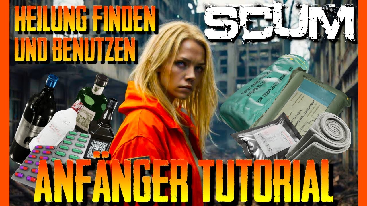 SCUM Anfänger Tutorial: Wo findet Ihr Heilung und wie benutzt man sie?