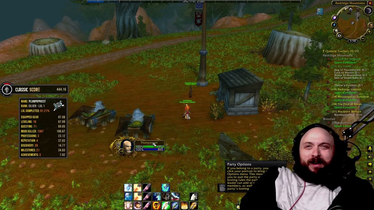 Sreamer poops himself in classic wow - The Truth