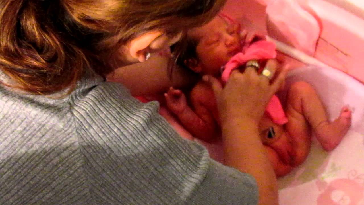First bath