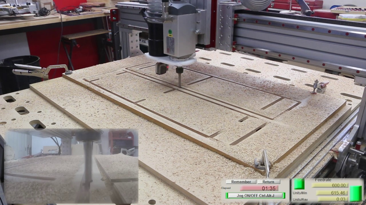 Plug and Play 2.2 kW Spindle - Plywood Processing Test Cuts