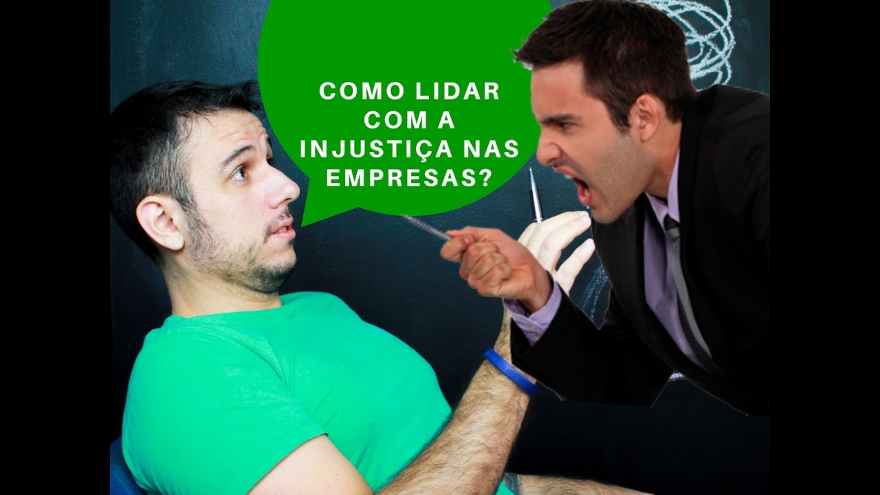 COMO LIDAR COM A INJUSTI&Ccedil;A NAS EMPRESAS? | PERSUAS&Atilde;O | THIAGO BURIGATTO