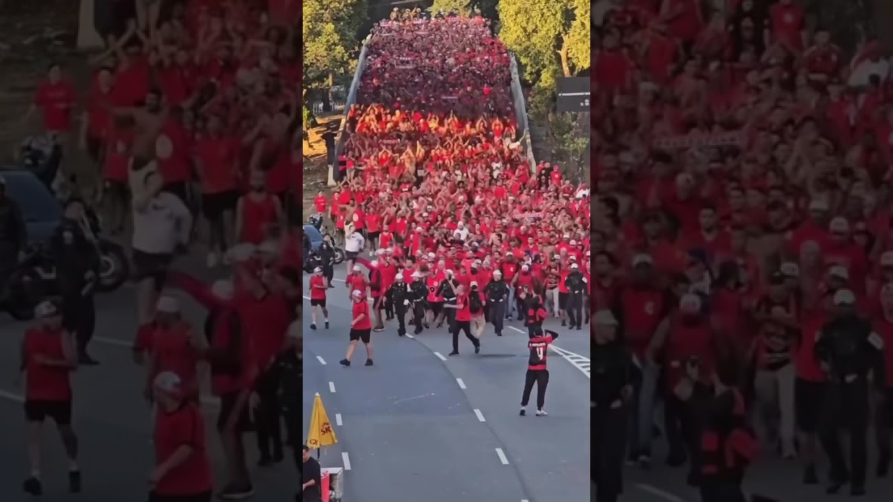 Torcida Organizada do Flamengo-RJ ( Ra&ccedil;a Rubro-Negra🇦🇴🥁) 🎥​@FLAZOEIRO