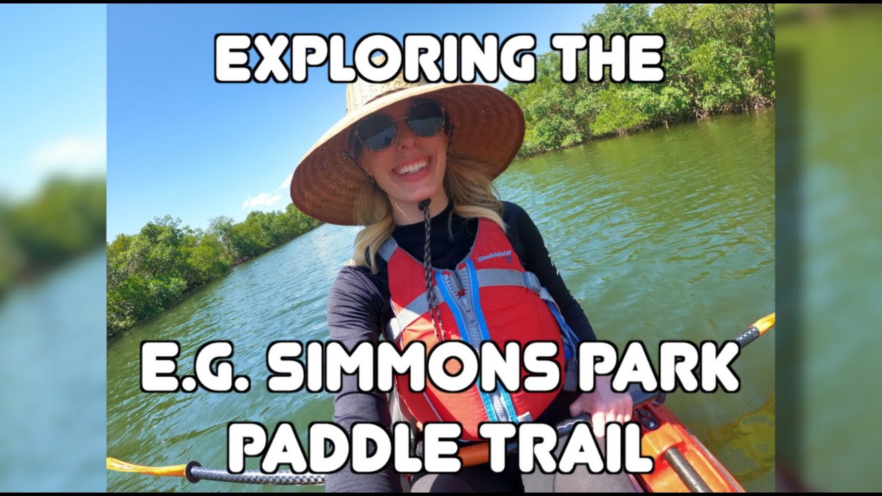 Exploring the paddle trail at E.G. Simmons Park in southern Hillsborough County