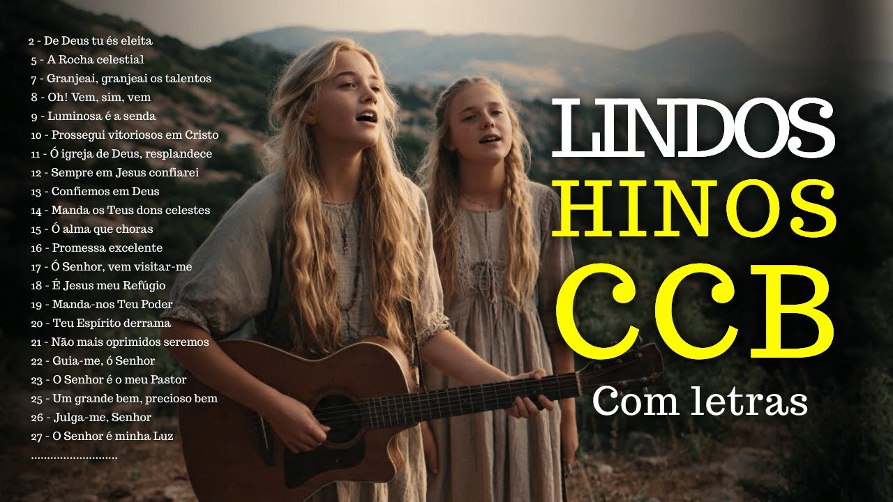 CCB COM LETRAS | Hinos que Edificam a Alma | IGREJA EM AVIVAMENTO 🙏🎶(MOCIDADE E IRMANDADE)