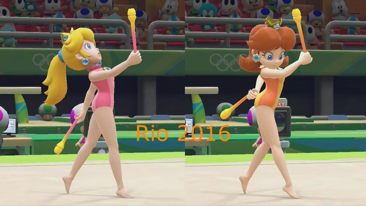 ByChris Plays Special: Peach & Daisy's Rio 2016 Gymnastics Highlight Reel
