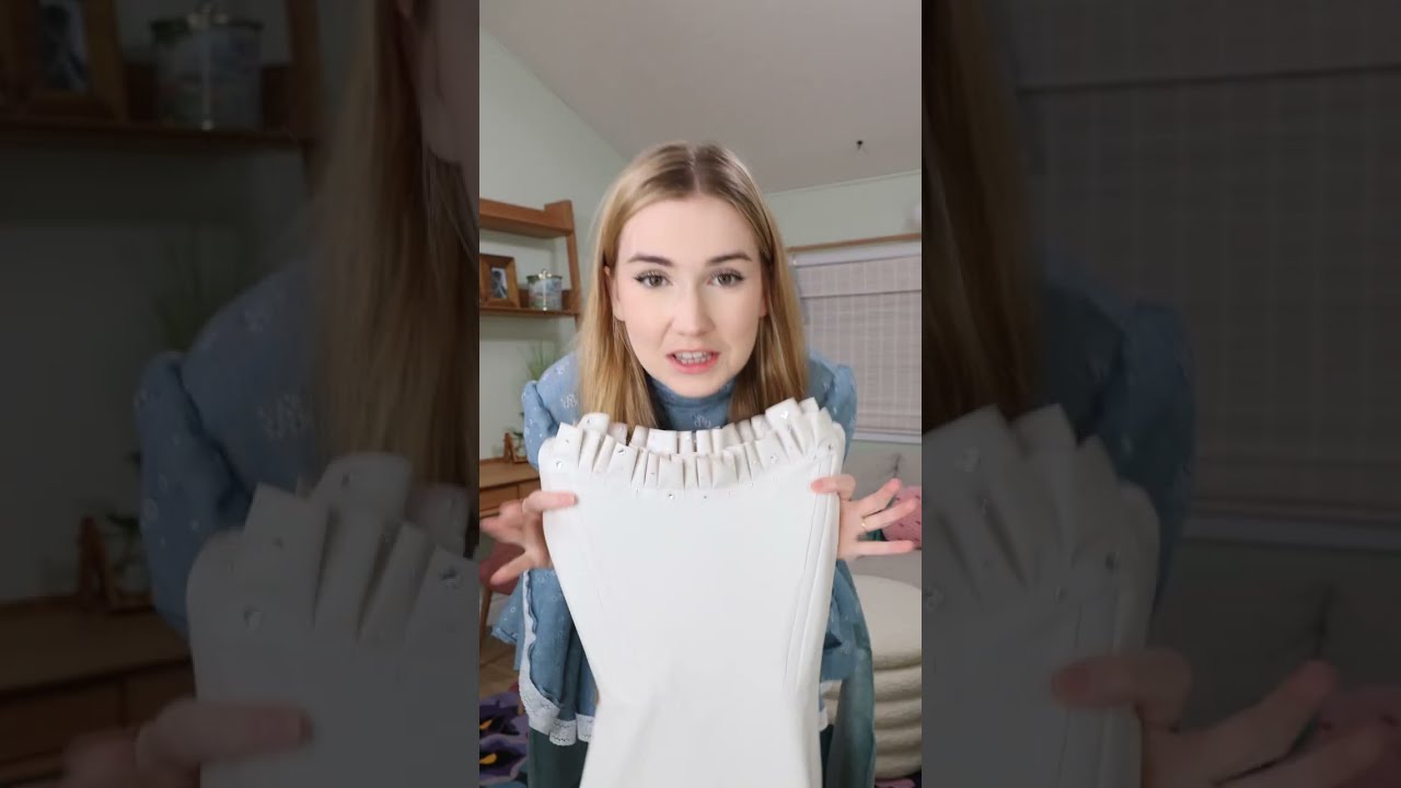 married in a latex wedding dress ?!