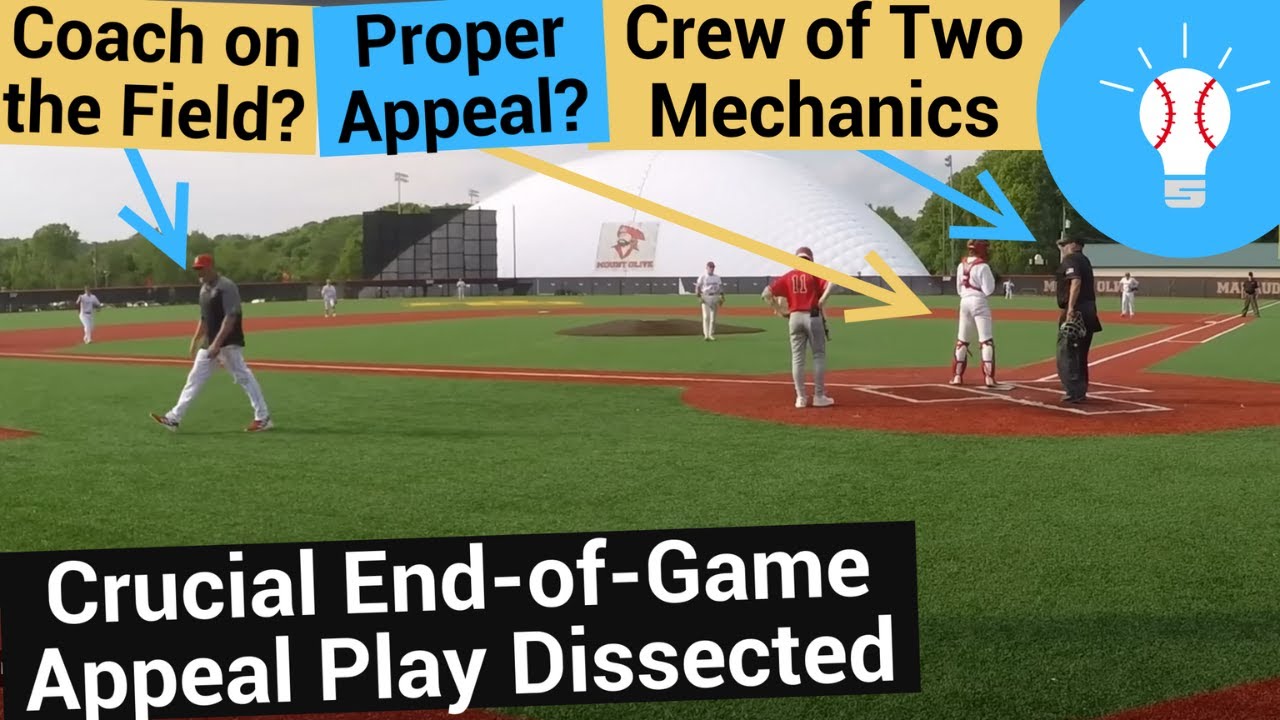 High Stakes Umpiring: Breakdown of a Game-Changing High School Baseball Appeal