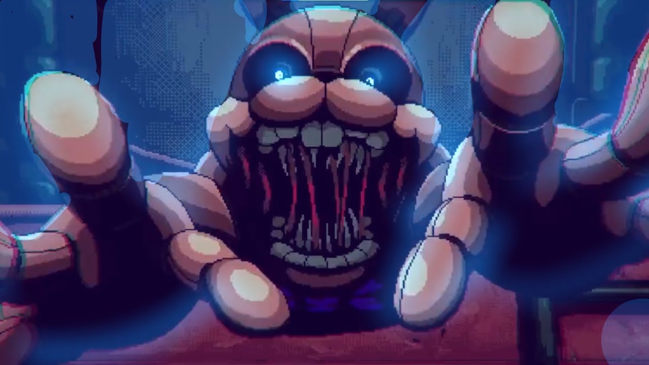 FNAF: Into The Pit (jogo) React to Mergulho Na Escuridão (Iron Master)