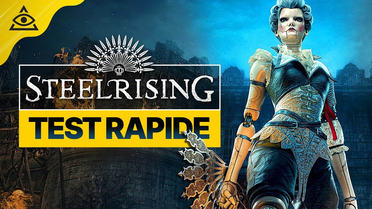 TEST RAPIDE #STEELRISING (PS5) ► Un NOUVEAU SOULS-LIKE sublim&eacute; par la FRENCH TOUCH !