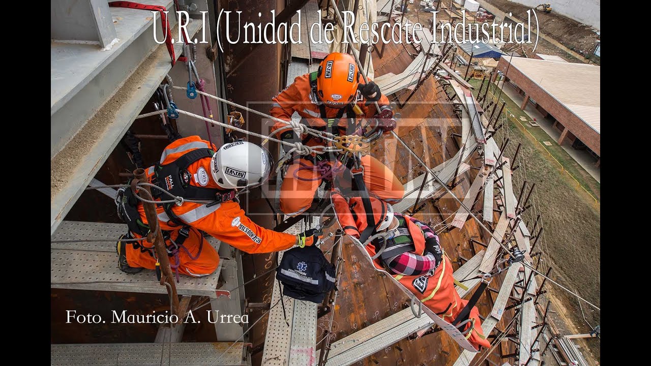 Simulacro de Evacuación y Rescate. Proyecto PTAR Bello, Aguas Claras. ACCIONA AGUA y HYUNDAI.