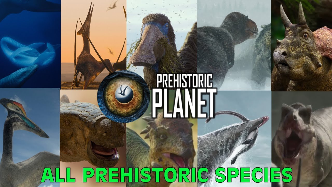 All Prehistoric Species In Prehistoric Planet