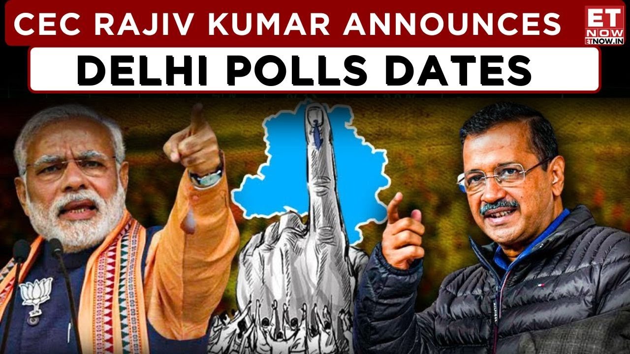 CEC Rajiv Kumar Announces Delhi Polls Dates |Single Phase Election In Delhi On Feb 5 |Elections 2025