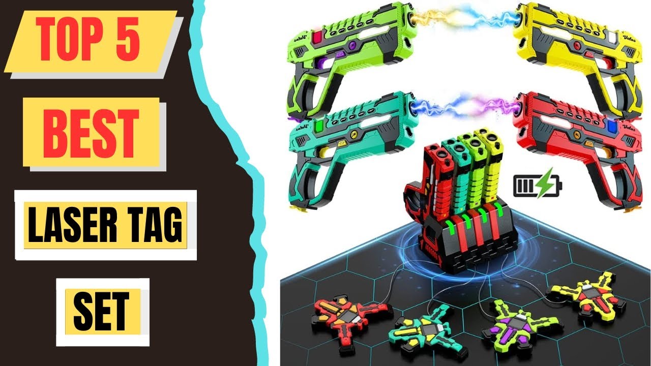 Top 5 Best Laser Tag Set 2024|| Home Laser Tag Guns