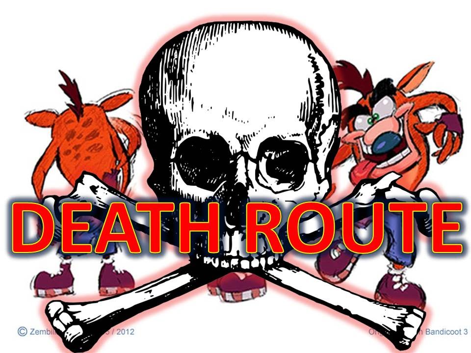 Crash Bandicoot Warped Death Route Metal Cover