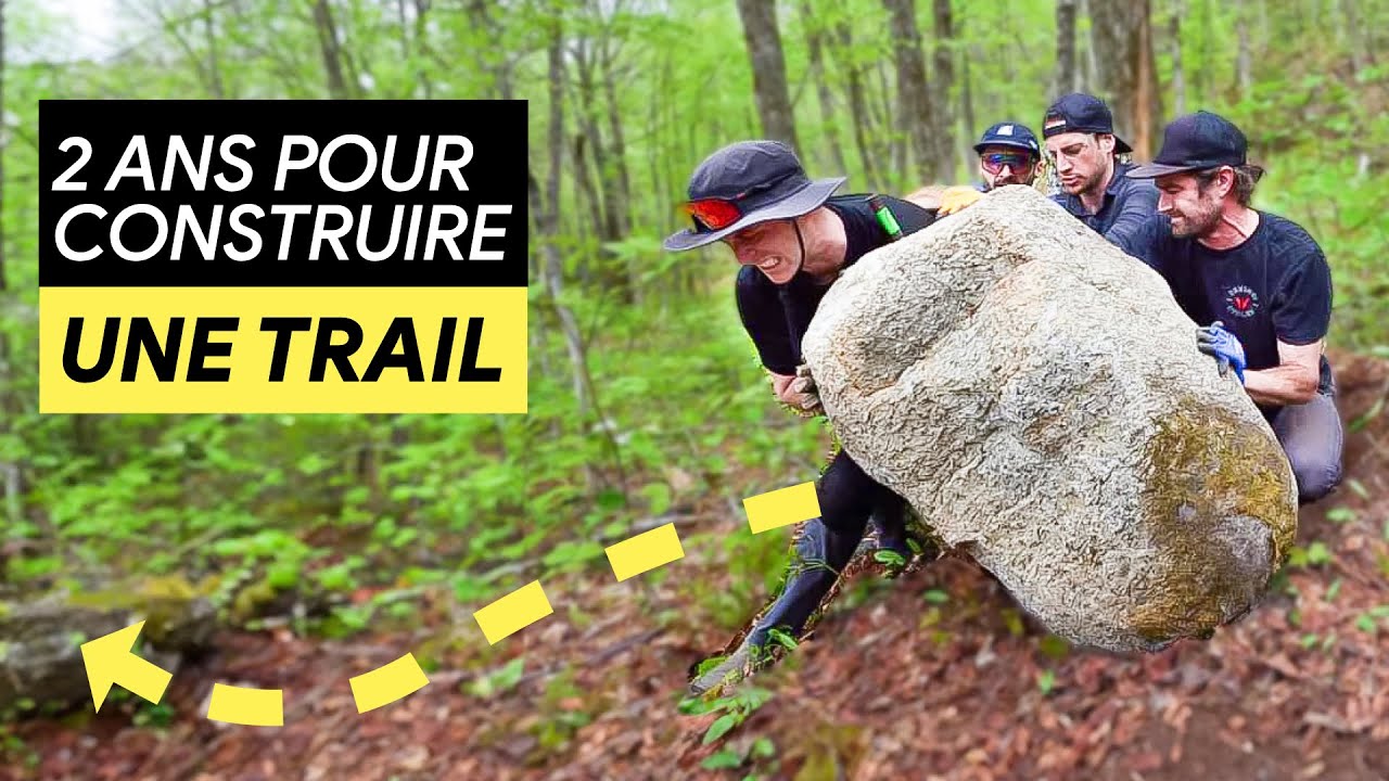 Professeur X , un film sur le plus grand projet de sentier de vélo de montagne au Québec