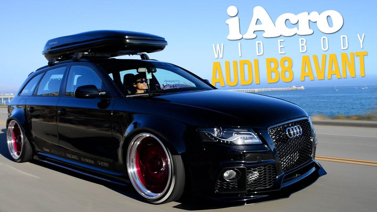 iAcrophobia WideBody Audi B8 Avant | AccuAir B8 Sport Kit