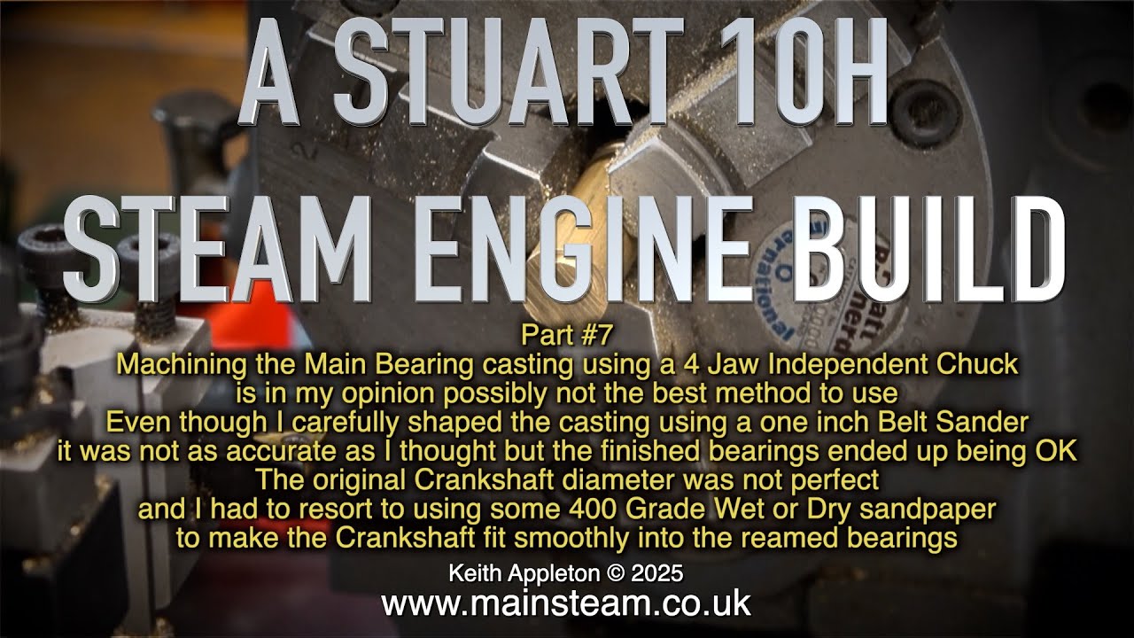 Сборка паровой машины Stuart 10H — часть №7