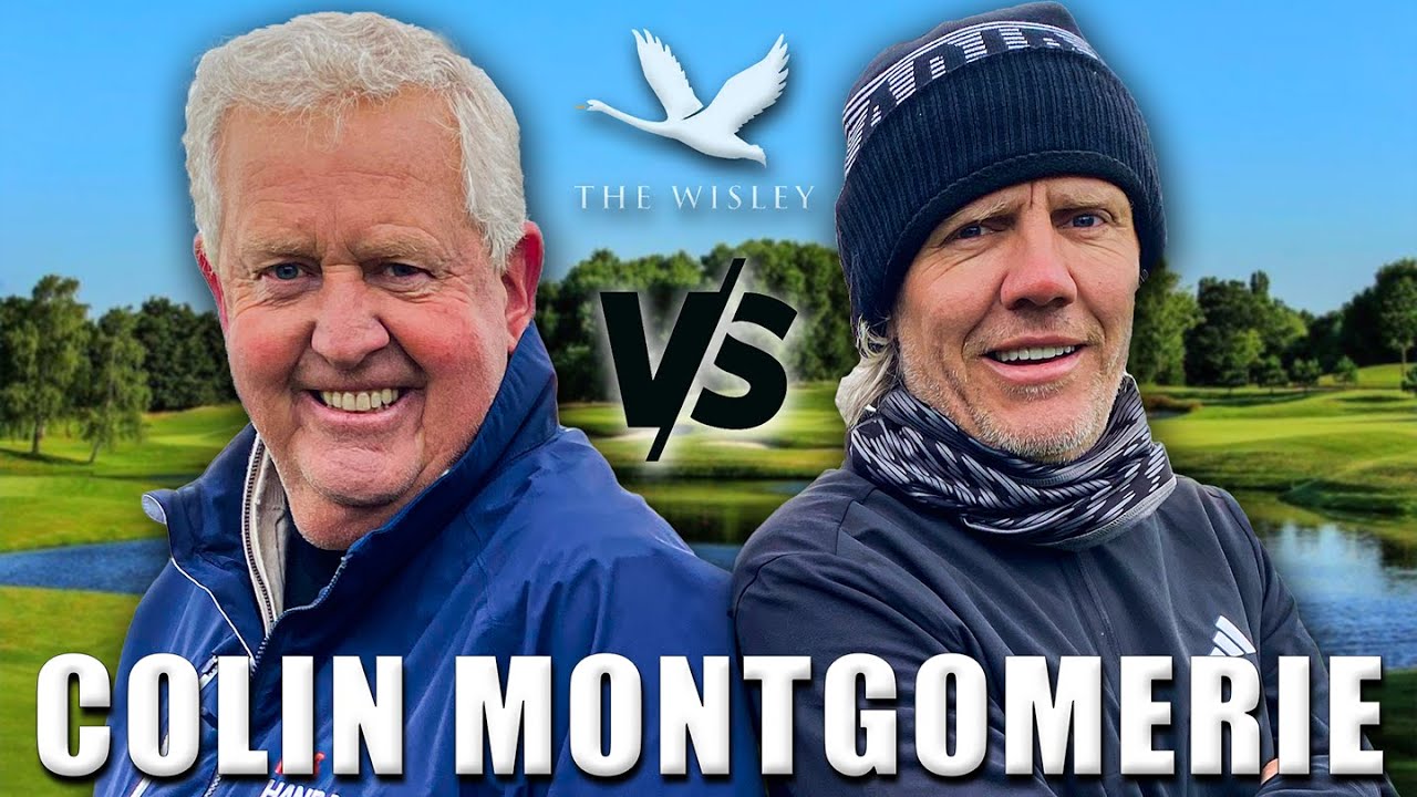 A Golfing MASTERPIECE With A Golfing LEGEND! | Jimmy Bullard v Colin Montgomerie ❤️